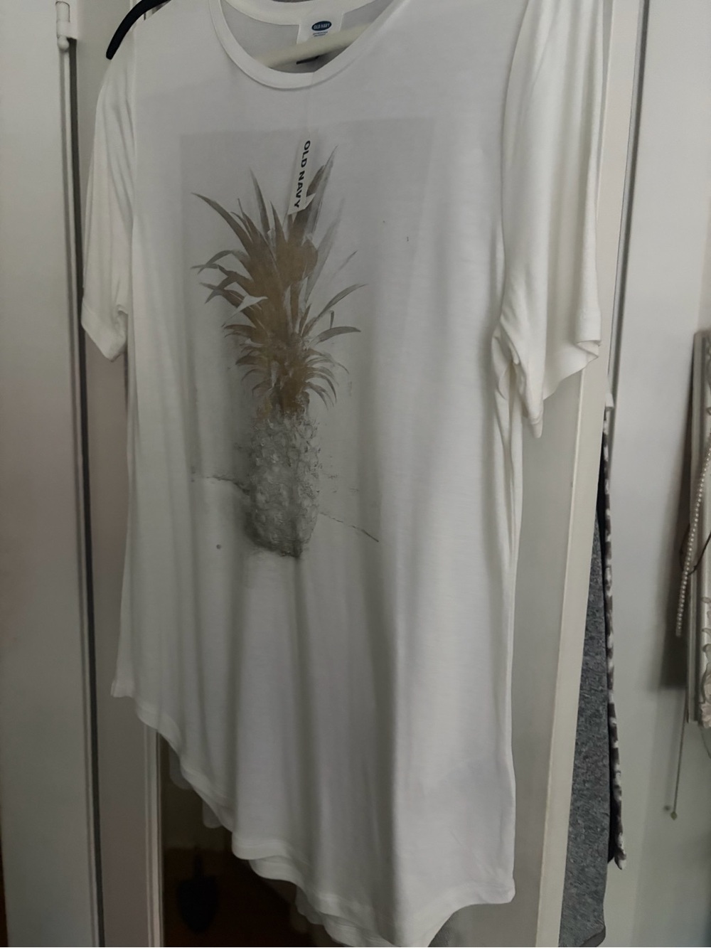 Old Navy pineapple graphic top